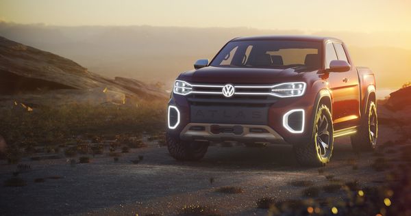 Volkswagen elektrische pick-up concept